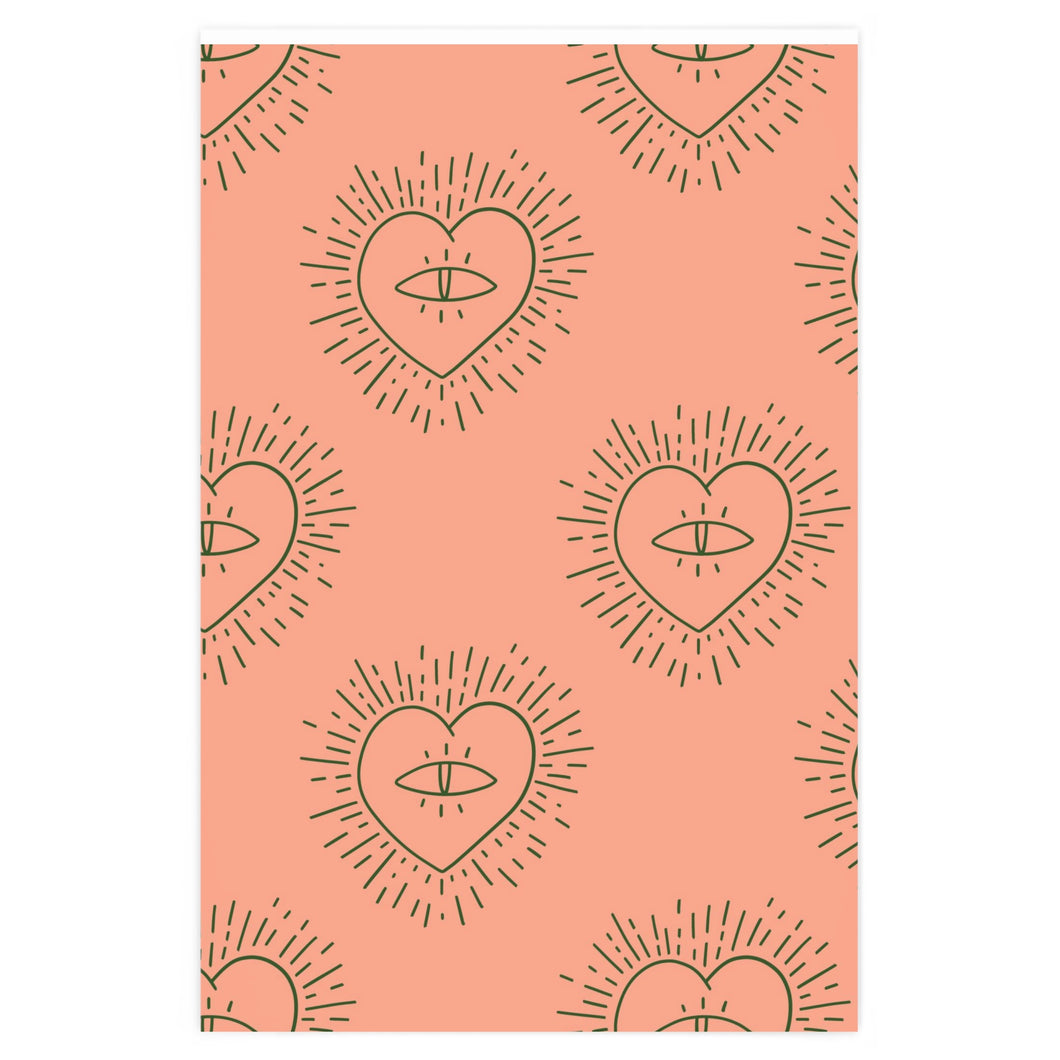 Heart Wrapping Paper